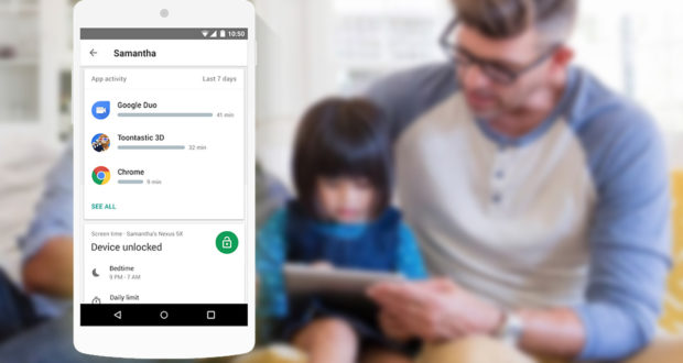 Family Link يتيح للآباء عمل حساب علي جوجل لأطفالهم من مميزاته القدرتة علي التحكم وتنظيم التطبيقات التي يستخدمها الأطفال